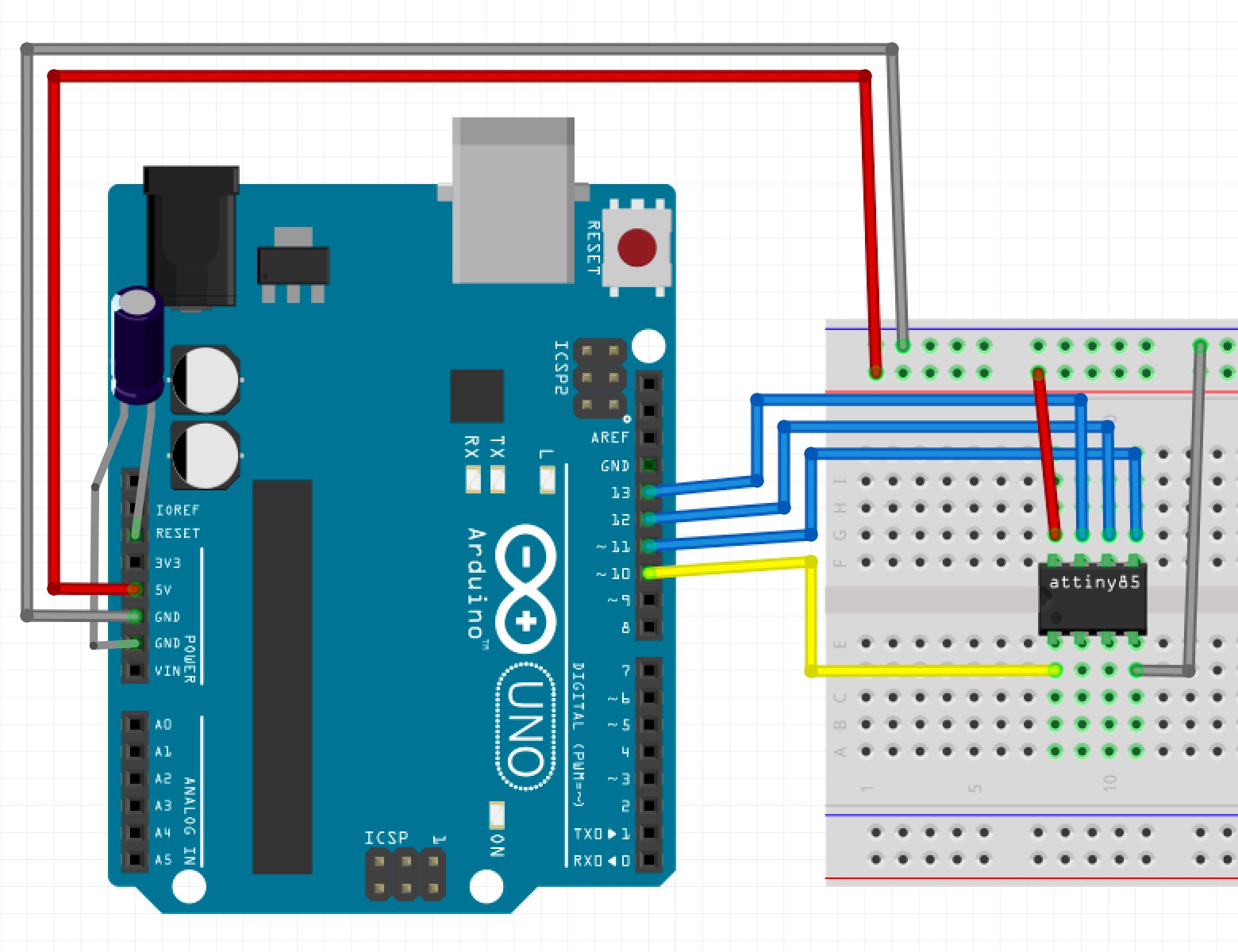 ATTinyのArduino化 – Rephtone